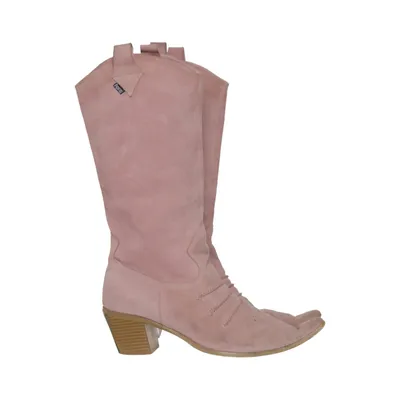 Bottes de cow-boy (Rose) de Peperoni Daim