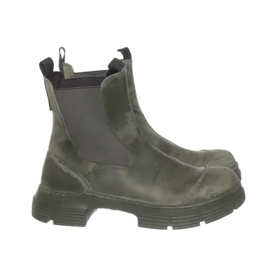 Chelsea boots (Green) from Ganni