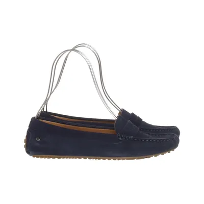 Loafers (Blue) from Saint Tropez Leather