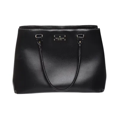Handbag (Black) from Kate Spade Leather, Polyester