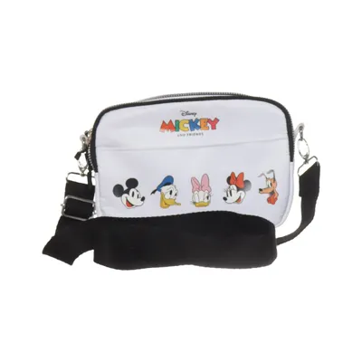 Axelremsväska (Vit, Flerfärgad) från Disney Mickey and Friends Polyester