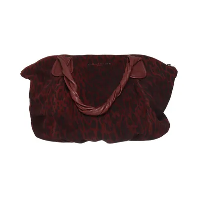 Handbag (Red, Black) from Liebeskind Berlin Suede