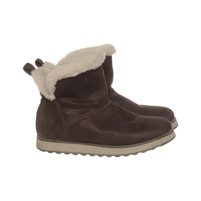 Ankle boots (167245) from Skechers Faux fur