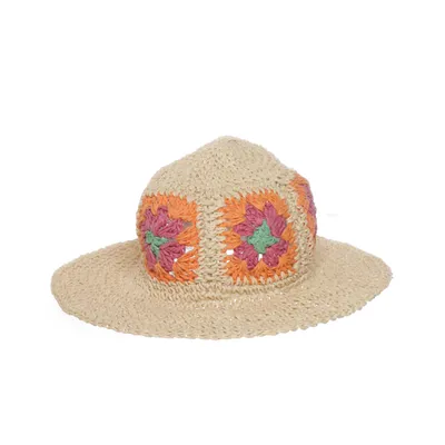 Stråhatt (Beige, Flerfärgad) från H&M