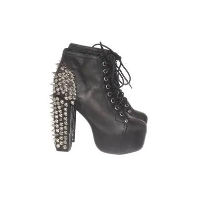 Laarzen met hak (Zwart) van Jeffrey Campbell Leer