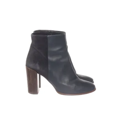 Laarzen met hak (Blauw) van Massimo Dutti