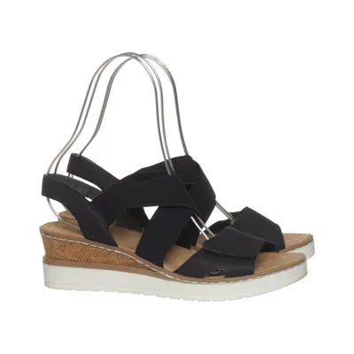Sandals (Black) from Rieker Antistress Leather