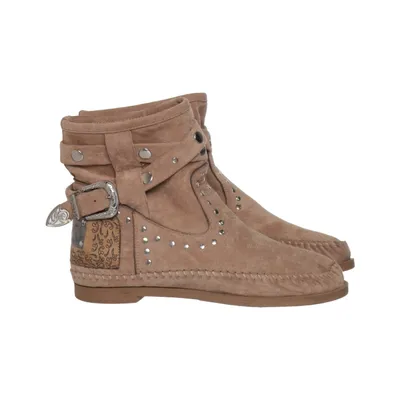 Ankelstøvler (Beige) fra Marquiiz