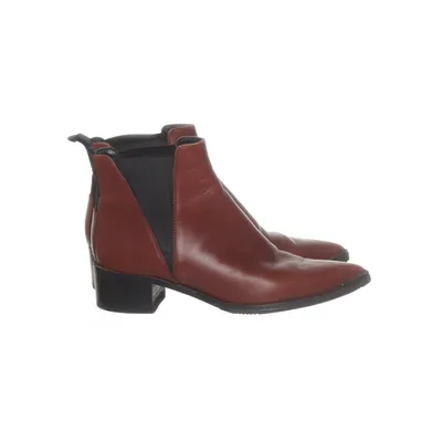 Bottines Chelsea (Rouge, Noir) de Acne Studios