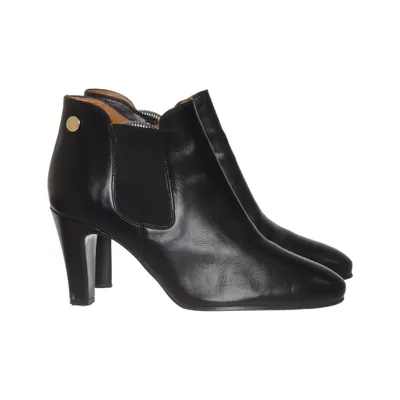 Heeled boots (Black) from Novita Leather
