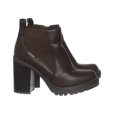 Heeled boots (Brown) from Firetrap Leather