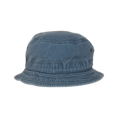 Bucket hat (Blauw) van Karfill Katoen