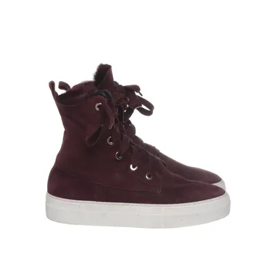 Laced boots (Purple) from Alberville