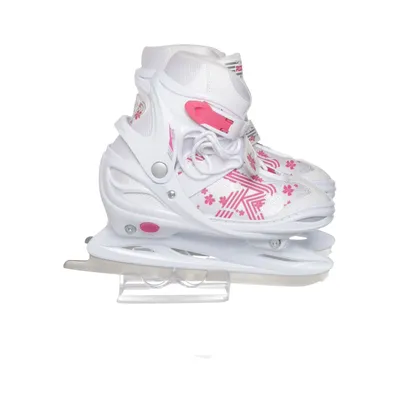 Patins à glace (Blanc, Rose) de Roces