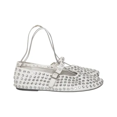 Ballerinaskor (Vit, Silverfärgad) från Tony Bianco Skinn