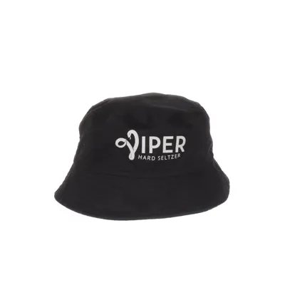 Bucket hat (Zwart) Polyester, Katoen