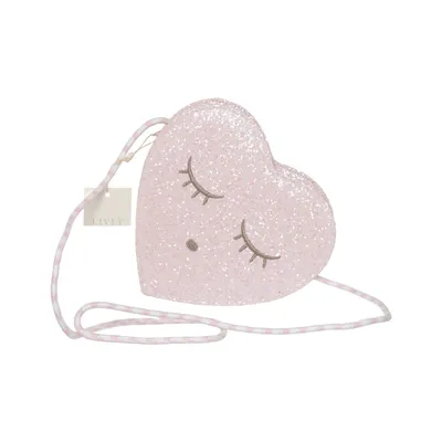 Axelremsväska (Heart Purse) från Livly Bomull, Polyester