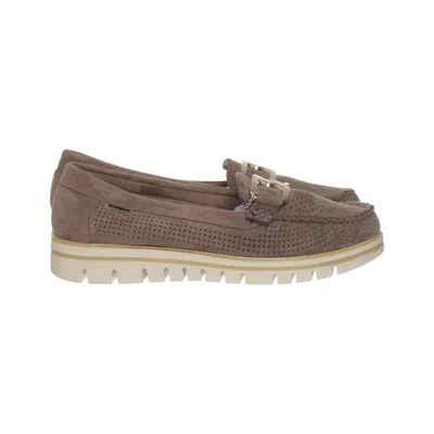 Loafers (Beige) van Santoro Leer