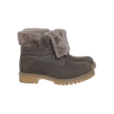 Laced boots (Gray) from Landrover Leather