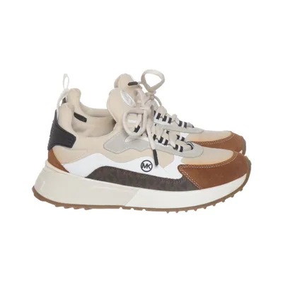 Baskets (Beige, Marron, Blanc) de Michael Kors