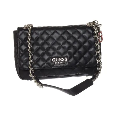 Schoudertas (Zwart) van Guess Polyester, Polyurethaan