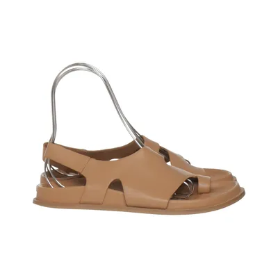Sandals (Brown) from Zara Home Leather