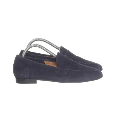 Loafers (Blå) från Barcelona Mocka