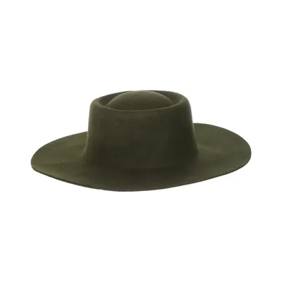 Felt hat (Green) from Rebel & the Gypsea