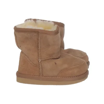 Boots (Brun) Skinn, Mocka