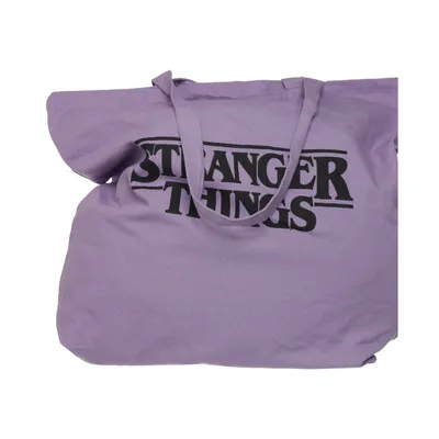 Sac en toile (Violet) de Pull & Bear Coton