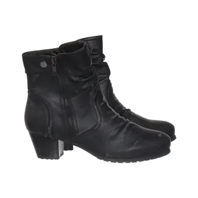 Bottes à talons (Noir) de Gyllene Gripen Cuir