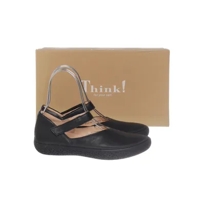 Schoenen (Öko Kult fair.rar. Neu. Riemchen Ballerina bequemer naturschuh aus Österreich innen pflanzlich gegerbt. Wechselfußbett. Modell 'tjub') van Think! Leer