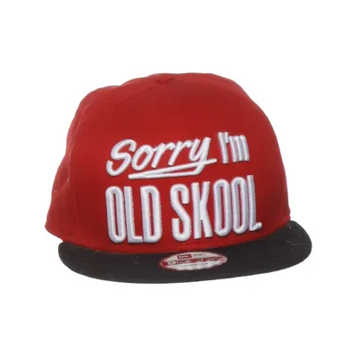 Baseballkeps (Röd, Svart) från New Era Bomull