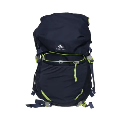 Vandrerygsæk (Blå, Grøn) fra Decathlon Polyester, Polyurethan