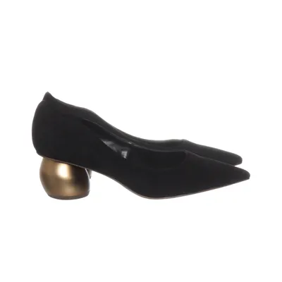 Klackskor (Svart, Guldfärgad) från Charles & Keith