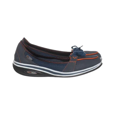 Walking shoes (Blue, Orange) from Walkmaxx Leather