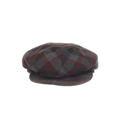 Newsboy hat (Grå, Flerfarvet)