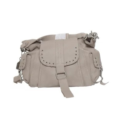 Axelremsväska (Grå) från Free People Bomull, Skinn