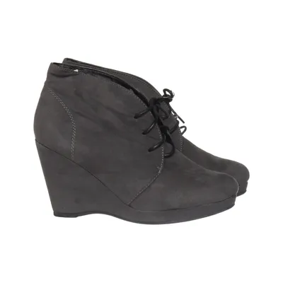 Keilschuhe (Grau) von Seppälä Woman Leder
