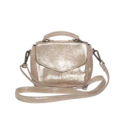 Shoulder-bag (Gold) from Gusti Leder Studio