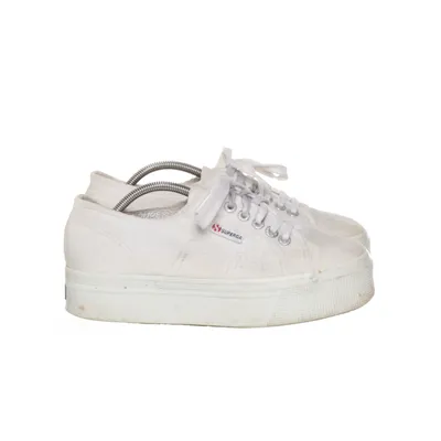 Chaussures en toile (Blanc) de Superga Coton
