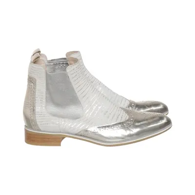 Chelsea boots (Silver) from Donna Carolina