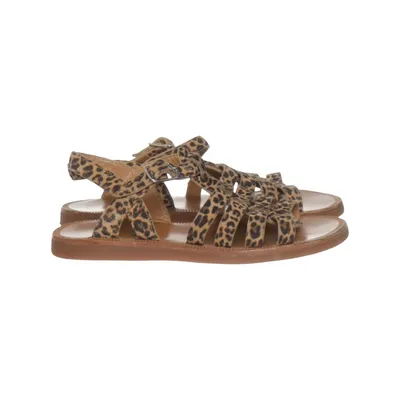 Gladiator sandals (Brown, Multicolored) from Pom d'Api Leather