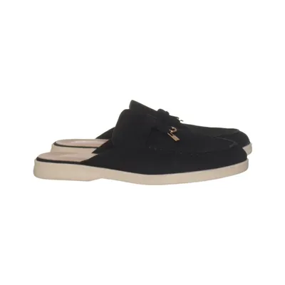 Bottines en daim (Noir) de Lucky Shoes
