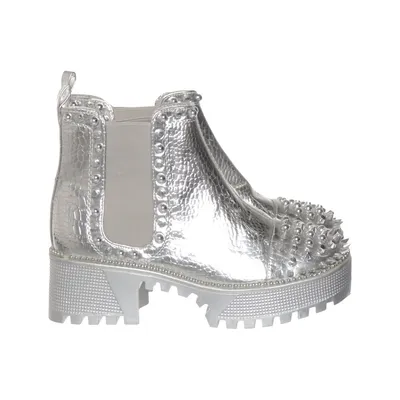 Ankle boots (Silver) from Tulipano
