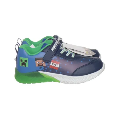 Sneakers (Blå, Grøn, Hvid) fra Minecraft