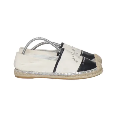Espadrilles (Blanc, Noir) de Karl Lagerfeld