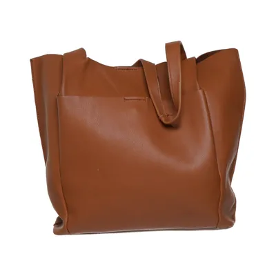 Håndtaske (Brun) fra Zara Polyester, Polyurethan