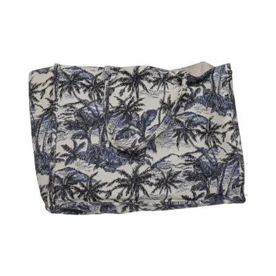Handväska (Blå, Flerfärgad) från H&M Bomull, Polyester