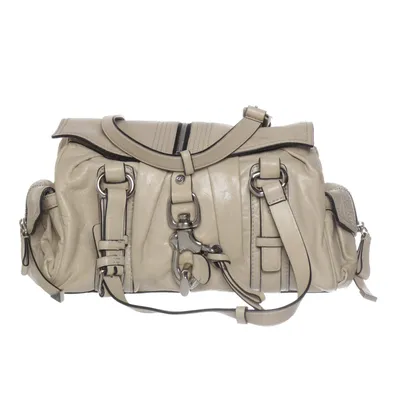 Handbag (Beige) from Francesco Biasia Leather